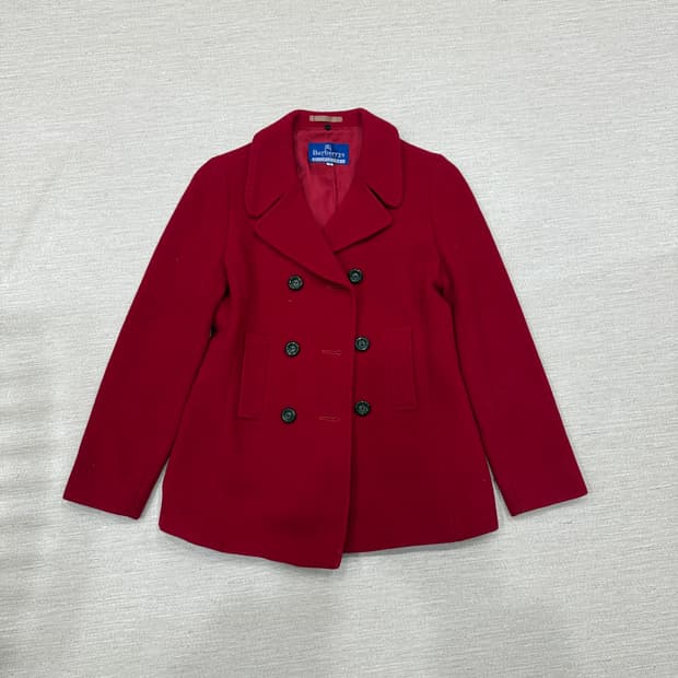 버버리 블루라벨 피코트