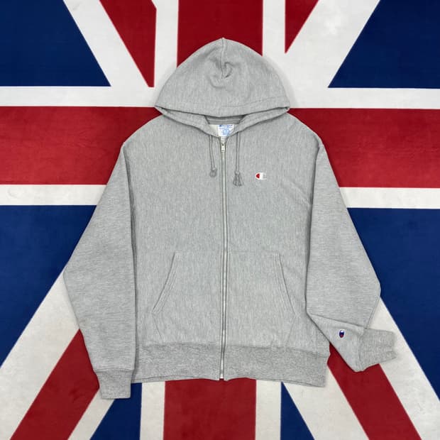 챔피온 리버스위브 후드집업 L 
