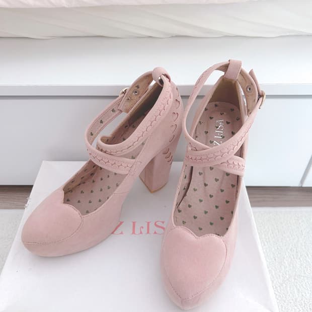 리즈리사 메리제인 통굽 구두 히메갸루 라떼갸루