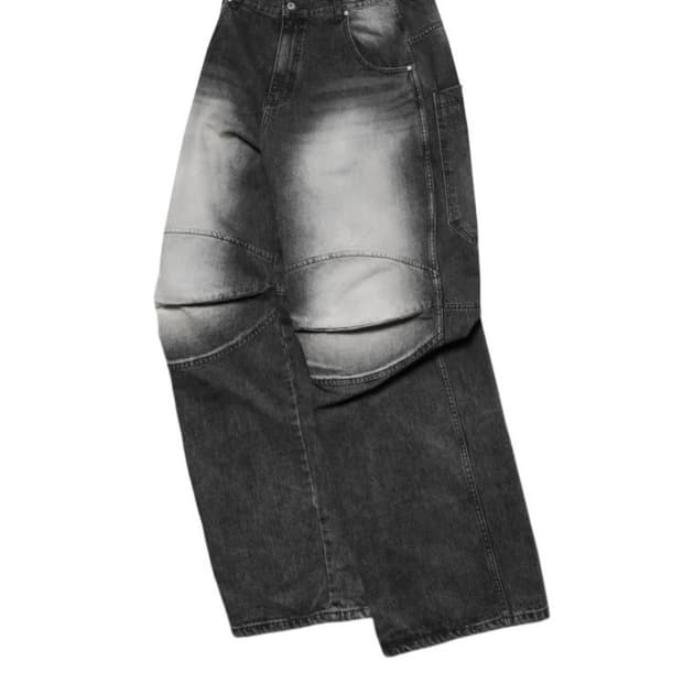 (새상품) MJD 3D KNEE DENIM BLACK