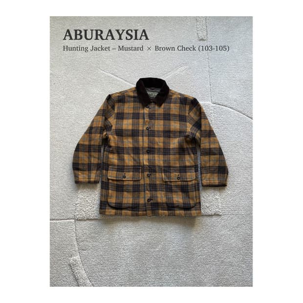 ABURAYSIA 울 헌팅 자켓 (103-105)