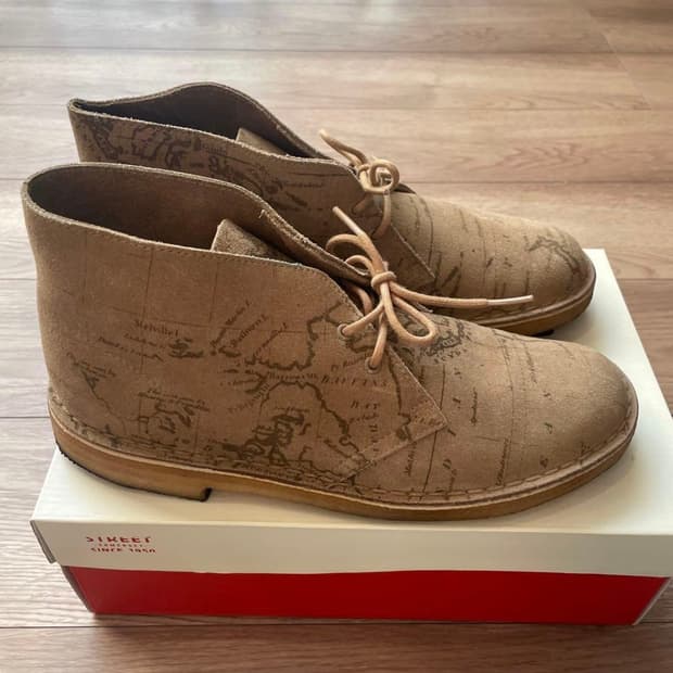 슈프림 x 클락스 데저트 맵 280