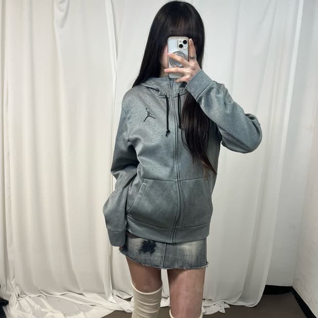 Jordan Grey Hooded Jersey