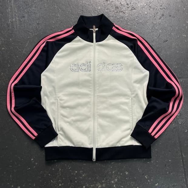 95 아디다스 큐빅로고 Y2K 져지