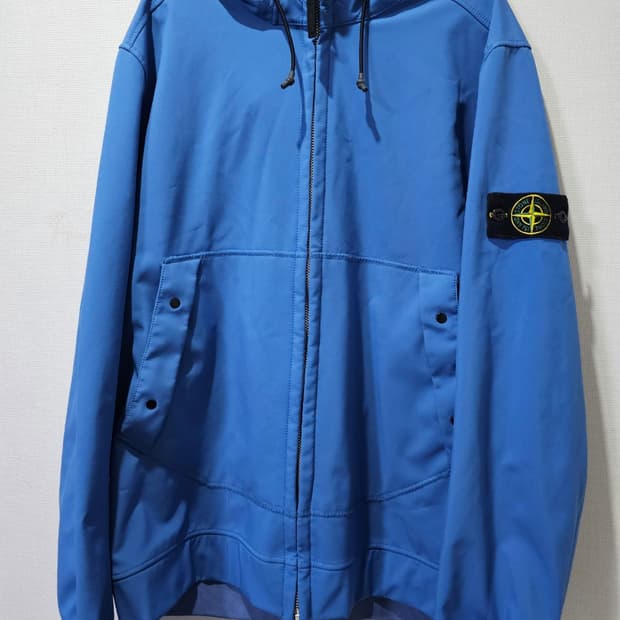 정품 스톤아일랜드 소프트 쉘 후드 자켓 110 / XXL