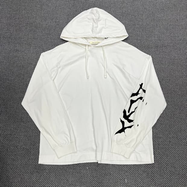 알릭스 화이트 후드 롱슬리브