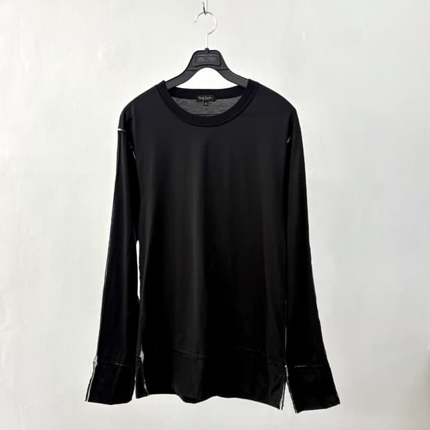 폴스미스 미니멀 블랙 롱슬리브 티셔츠