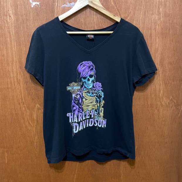Harley Davidson 할리 프린팅 반팔 