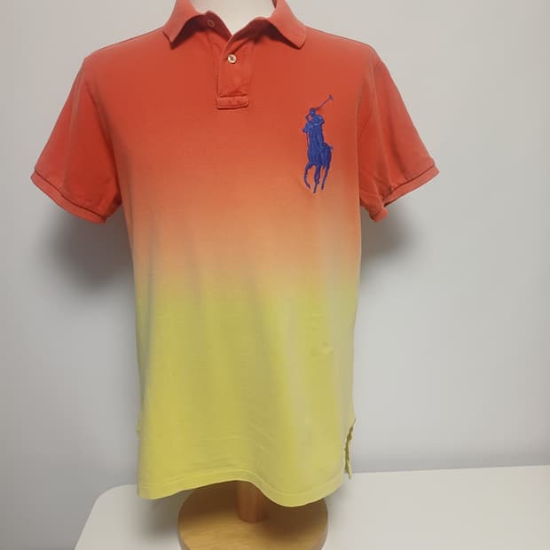 폴로 랄프로렌 빅포니 그라데이션 카라티 (커스텀핏 M)