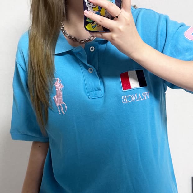 폴로 프랑스 반팔 카라티
