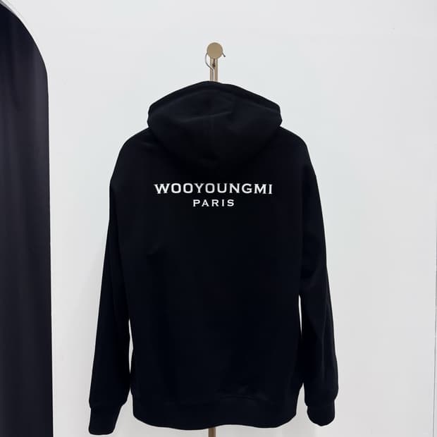 [52] 우영미 백로고 후드 티셔츠 