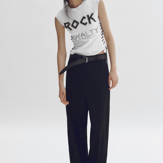 [S] 스텔라 메카트니 H&m 레이스업 스터드 탑
