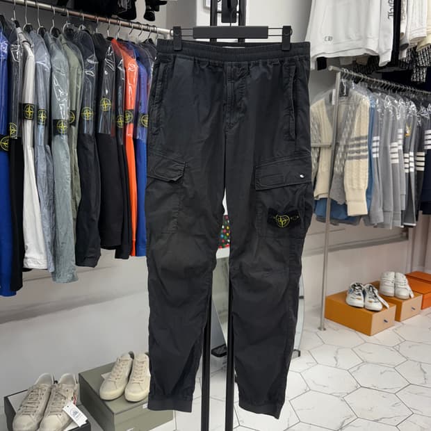 [30 / RE-T] 스톤아일랜드 카고 조거팬츠