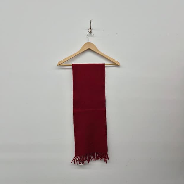 비비안웨스트우드 레드 머플러