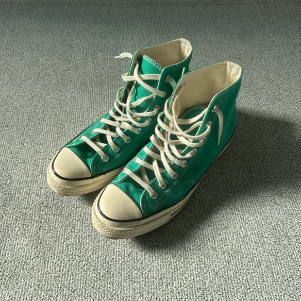 컨버스 척 70 하이 코트그린 290