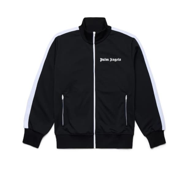 팜 앤젤스 클래식 트랙 재킷 블랙 화이트 L