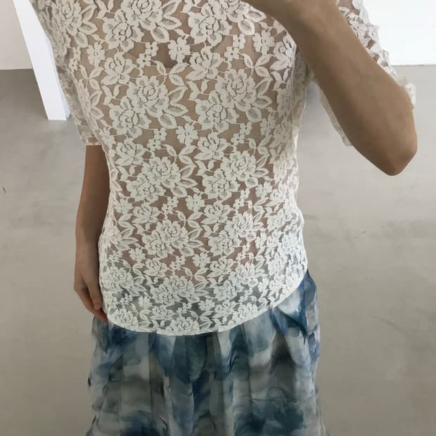 vintage lace top