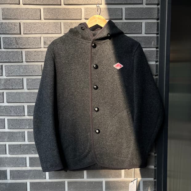 DANTON 단톤 울 숏코트 다크그레이 38