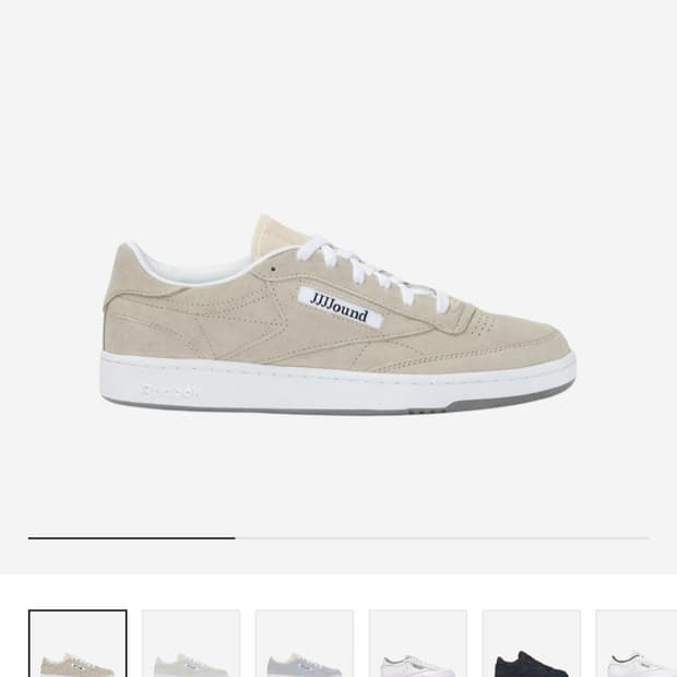 Reebok x JJJJound Club C 85