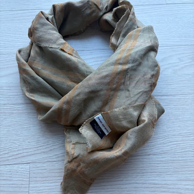 Cotton silk scarf
