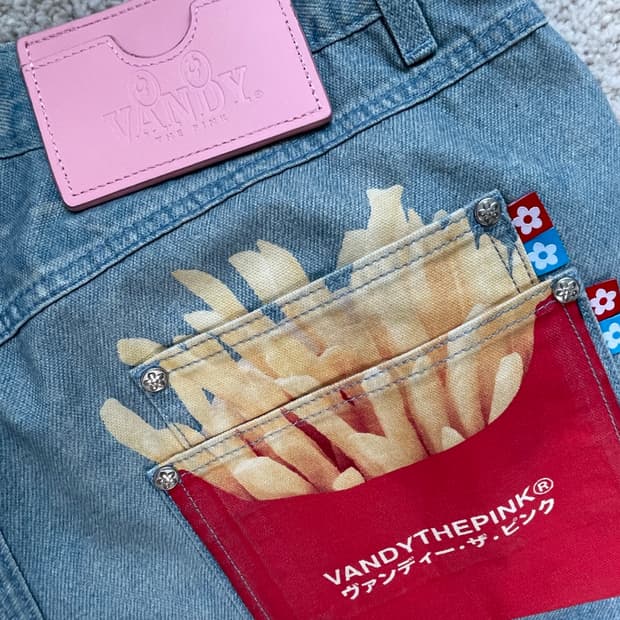 Vandy the pink반디더핑크 감튀바지 L