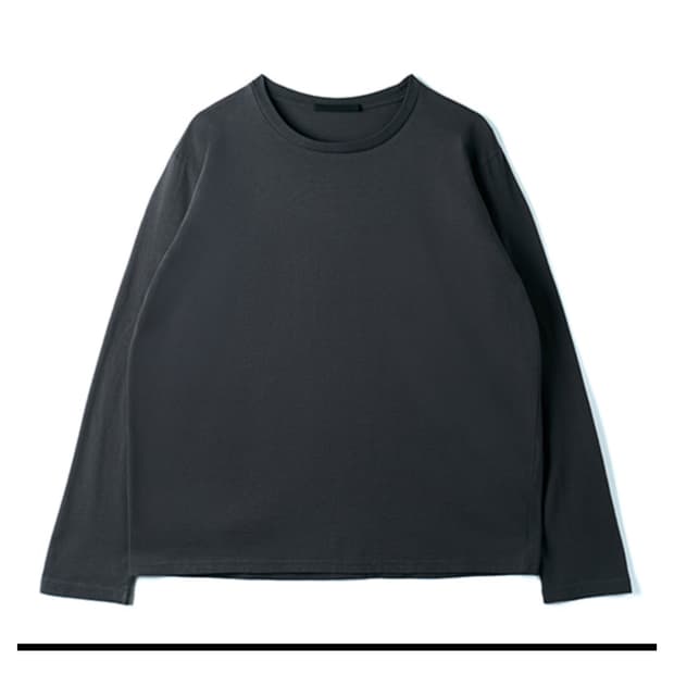 Htae 90s Basement Long Sleeve Charcoal