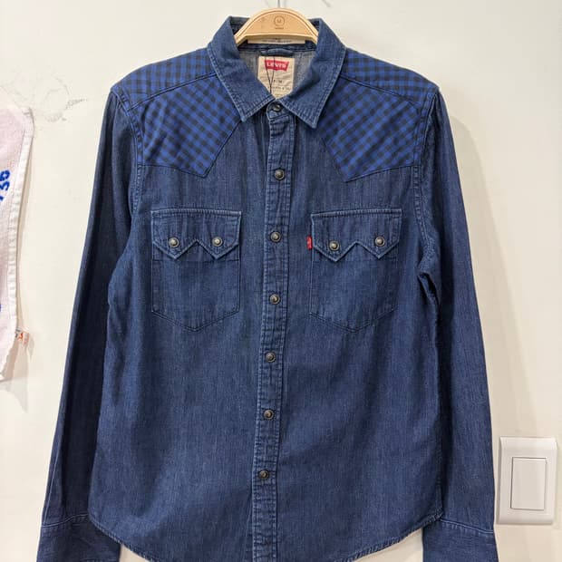 8. 리바이스 데님셔츠 청셔츠