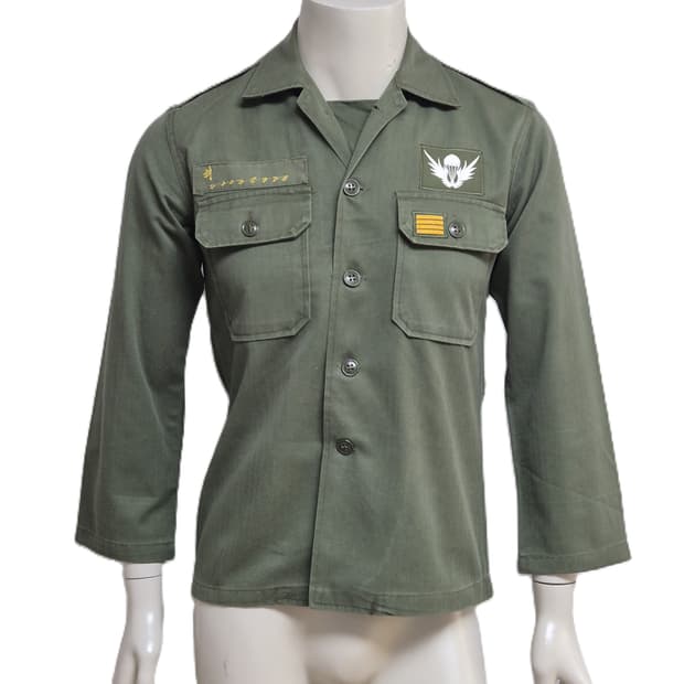 육군 구형 병장 민무늬 전투복 상의 자켓 (S)