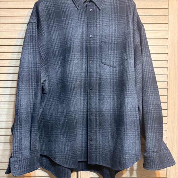 발렌시아가 플란넬 셔츠 자켓 1