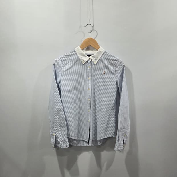 폴로랄프로렌 걸즈 버튼다운 스트라이프 옥스포드 셔츠 16