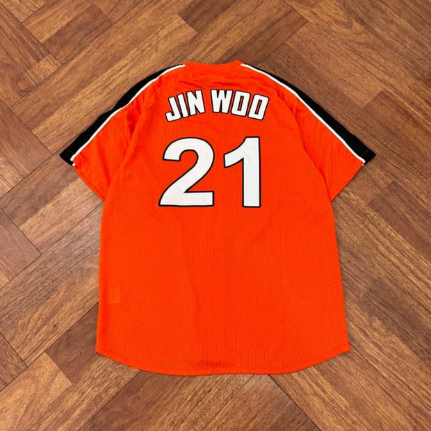 105 NEPOS 한화이글스 송진우 마킹 한화 유니폼