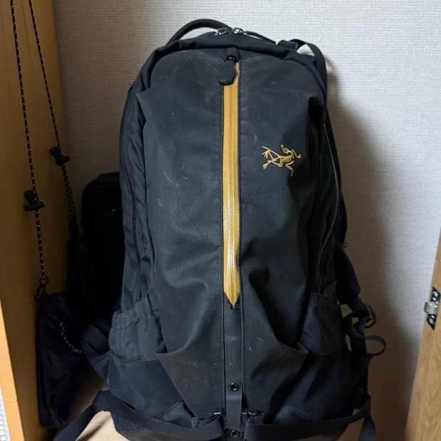 아크테릭스 아로 22 백팩 24k 블랙 급처