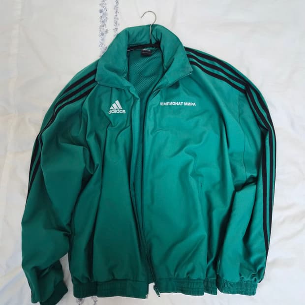 [S] 고샤루브친스키x아디다스 우븐 트랙자켓 그린