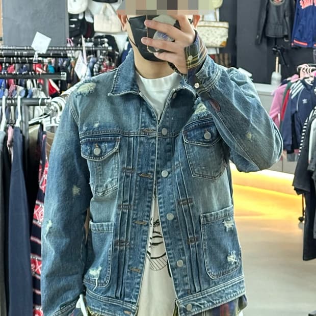 🔥DEXXTER 디스트로이드 레이어드 데님 자켓입니다🔥