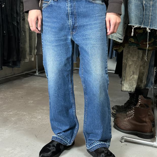 80's USA Made 빈티지 리바이스 517 오렌지탭 부츠컷