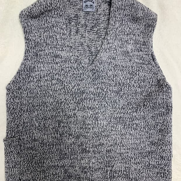 SUNSEA 울니트 베스트 조끼