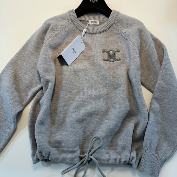 (새상품)셀린느니트라운드