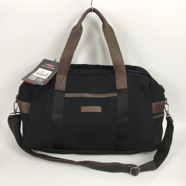 이스트팩 캔버스 가죽 보스턴백 가방 새상품급