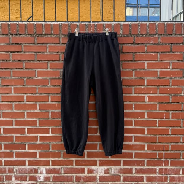 요코 사카모토 스웻 조거 팬츠 블랙