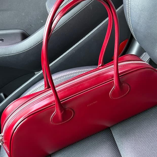 포츠포츠 볼링백 버건디