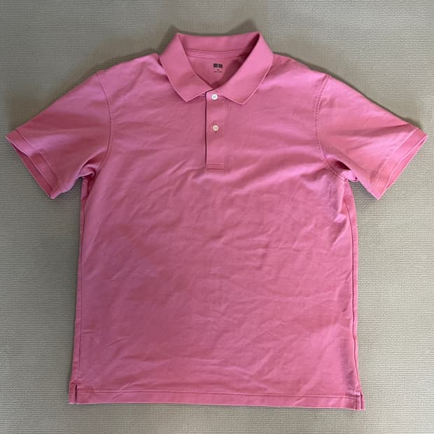 무료배송 - 유니클로 PK 반팔티셔츠(핑크) XL