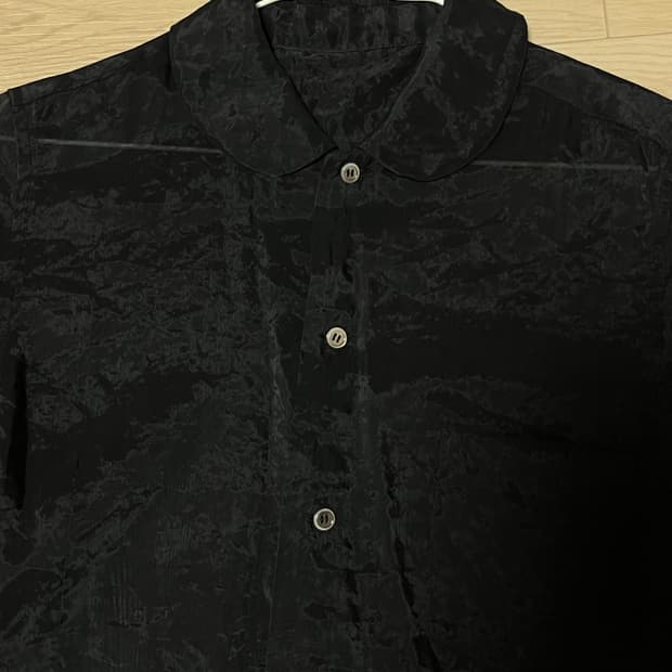 꼼데가르송 블랙 셔츠