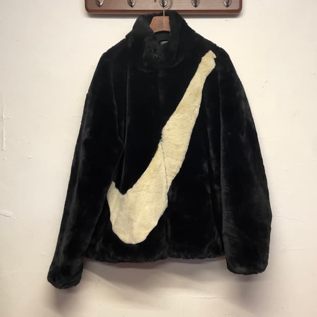 나이키 (우먼) 쉐르파 빅 스우시 자켓  