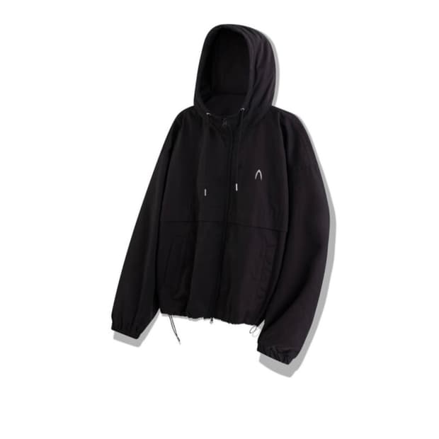 Paneled Puffer Jacket (Black) / 아캄 패딩