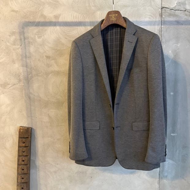 버버리 블랙라벨 저지 패브릭 자켓 100