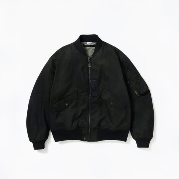26ss Vintage Silk L-2B Flight jkt