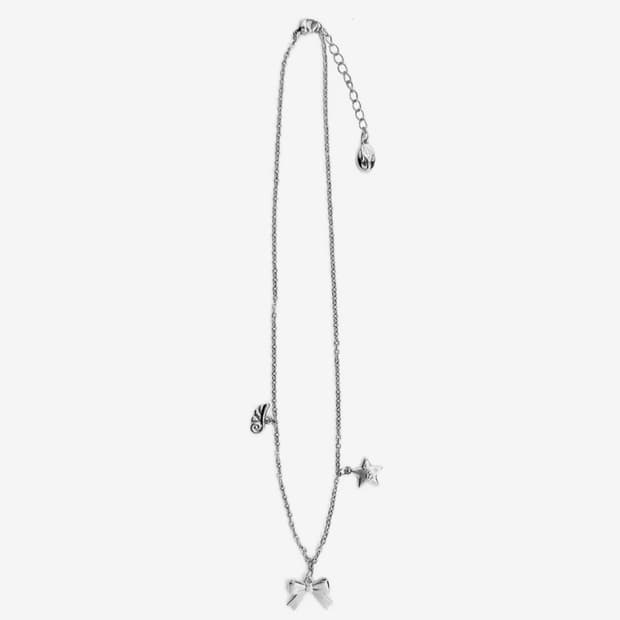 카시코 리본 목걸이 Tinkle Ribbon Necklace