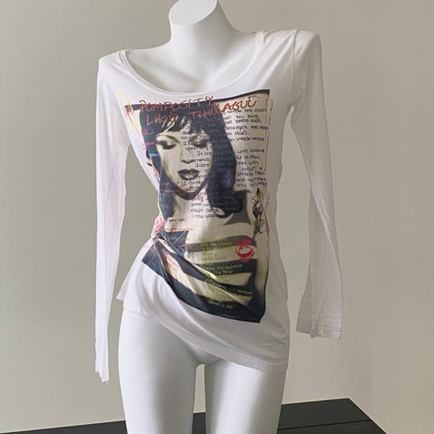 히스테릭글래머 코트니러브 롱슬리브