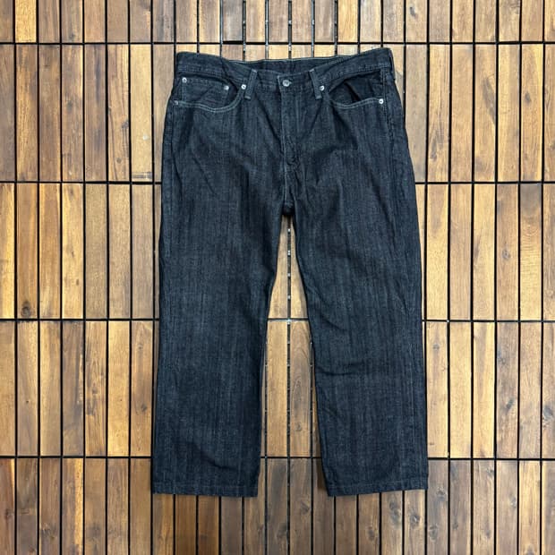 리바이스 514 생지 블랙진 (36) 