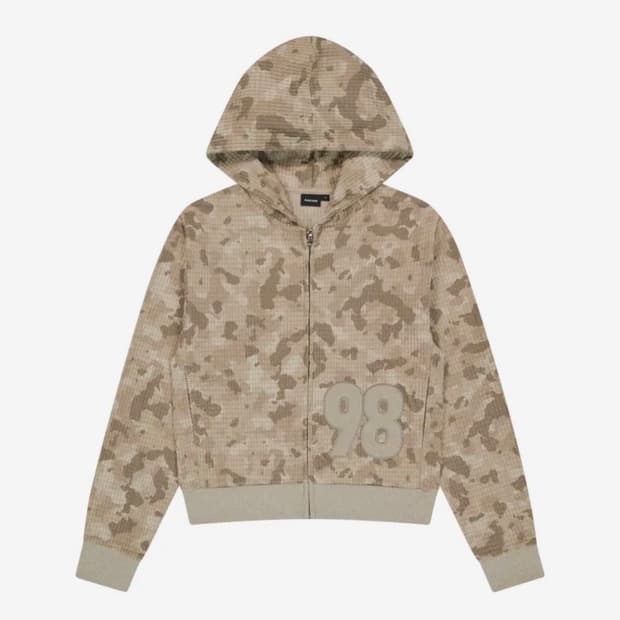 아캄 98패치 카모 후드집업